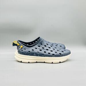 Kane Shoes Womens 10 Blue Speckled Revive Recovery Slip On Clog Lightweight